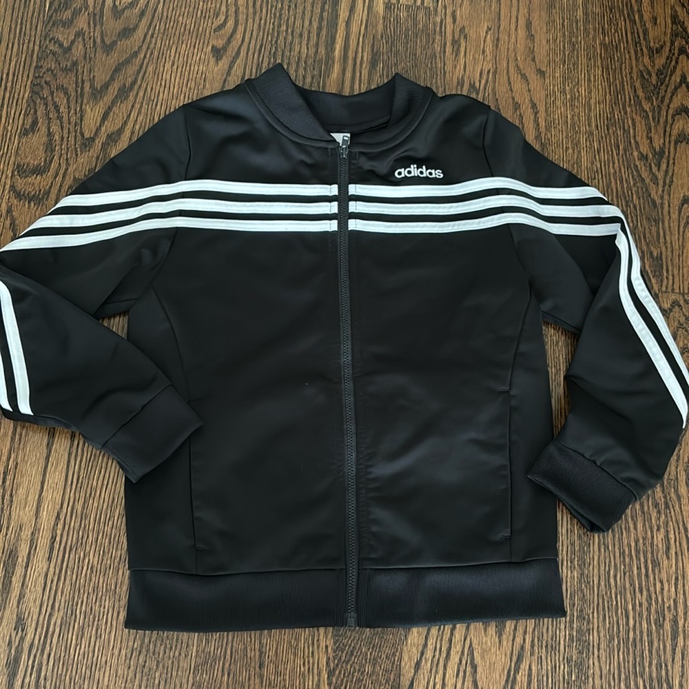 Adidas track jacket - kids size M